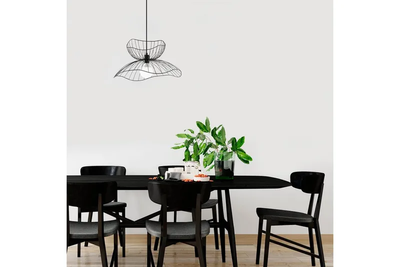 Taklampa Sudaskey Två Svart - Svart - Belysning - Inomhusbelysning & lampor - Taklampor & takbelysning - Kökslampa & pendellampa