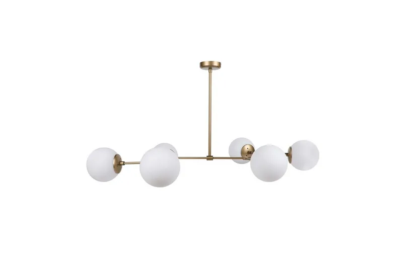 Taklampa Sudatoor Fibran Gul / Vit - Gul / Vit - Belysning - Inomhusbelysning & lampor - Taklampor & takbelysning - Kökslampa & pendellampa