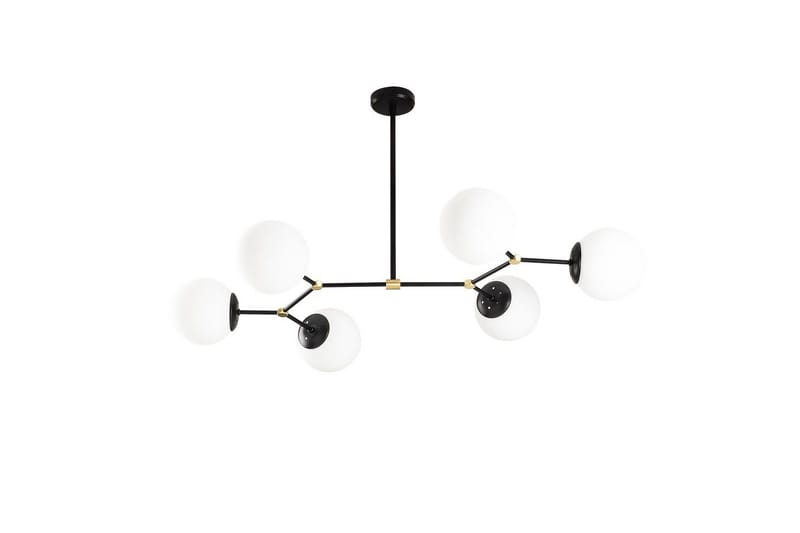 Taklampa Sudatoor Fibran Svart / Vit - Svart / Vit - Belysning - Inomhusbelysning & lampor - Taklampor & takbelysning - Kökslampa & pendellampa