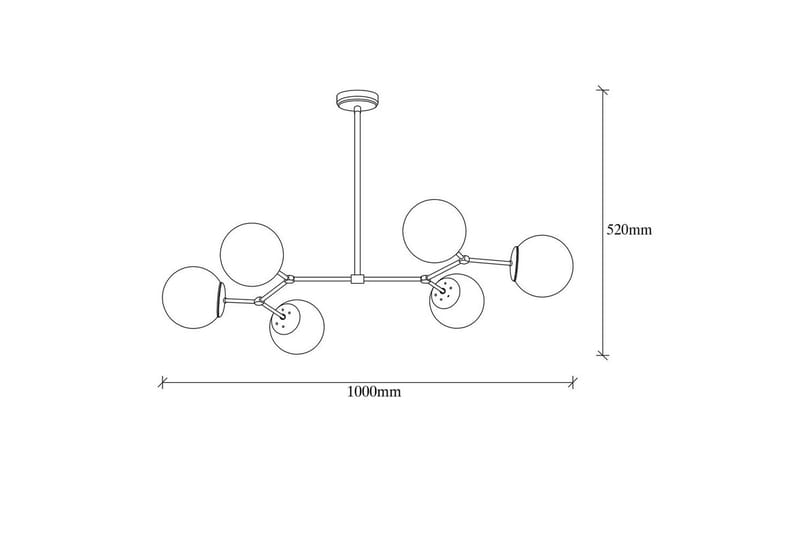 Taklampa Sudatoor Fibran Svart / Vit - Svart / Vit - Belysning - Inomhusbelysning & lampor - Taklampor & takbelysning - Kökslampa & pendellampa