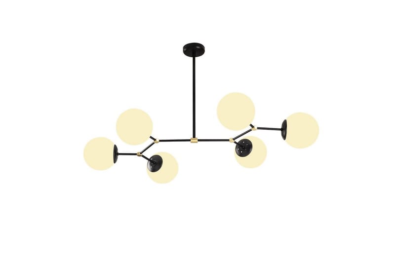 Taklampa Sudatoor Fibran Svart / Vit - Svart / Vit - Belysning - Inomhusbelysning & lampor - Taklampor & takbelysning - Kökslampa & pendellampa