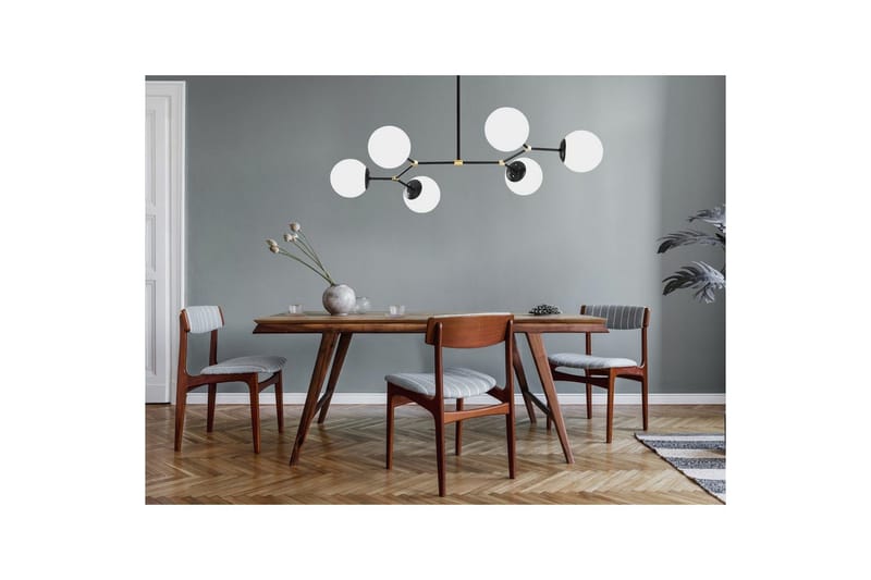 Taklampa Sudatoor Fibran Svart / Vit - Svart / Vit - Belysning - Inomhusbelysning & lampor - Taklampor & takbelysning - Kökslampa & pendellampa