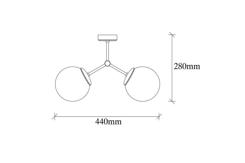 Taklampa Sudatoor Gul / Vit - Gul / Vit - Belysning - Inomhusbelysning & lampor - Taklampor & takbelysning - Plafond