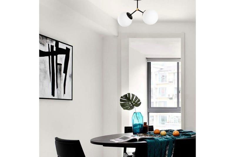 Taklampa Sudatoor Svart / Vit - Svart / Vit - Belysning - Inomhusbelysning & lampor - Taklampor & takbelysning - Plafond