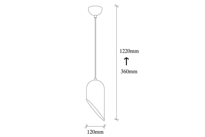 Taklampa Suenaga Svart / Rany - Guld/Svart - Belysning - Inomhusbelysning & lampor - Taklampor & takbelysning - Kökslampa & pendellampa
