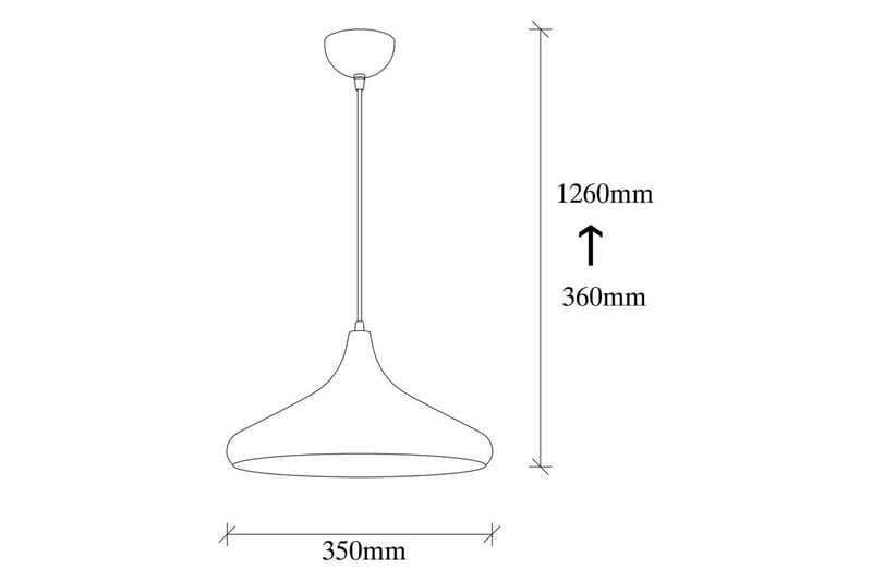 Taklampa Suna Svart - Svart - Belysning - Inomhusbelysning & lampor - Taklampor & takbelysning - Kökslampa & pendellampa