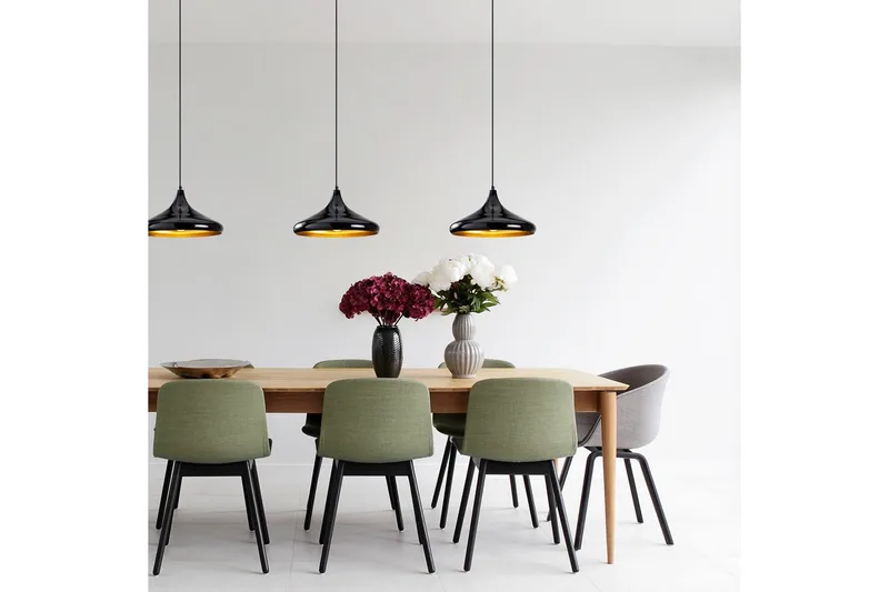 Taklampa Suna Svart - Svart - Belysning - Inomhusbelysning & lampor - Taklampor & takbelysning - Kökslampa & pendellampa