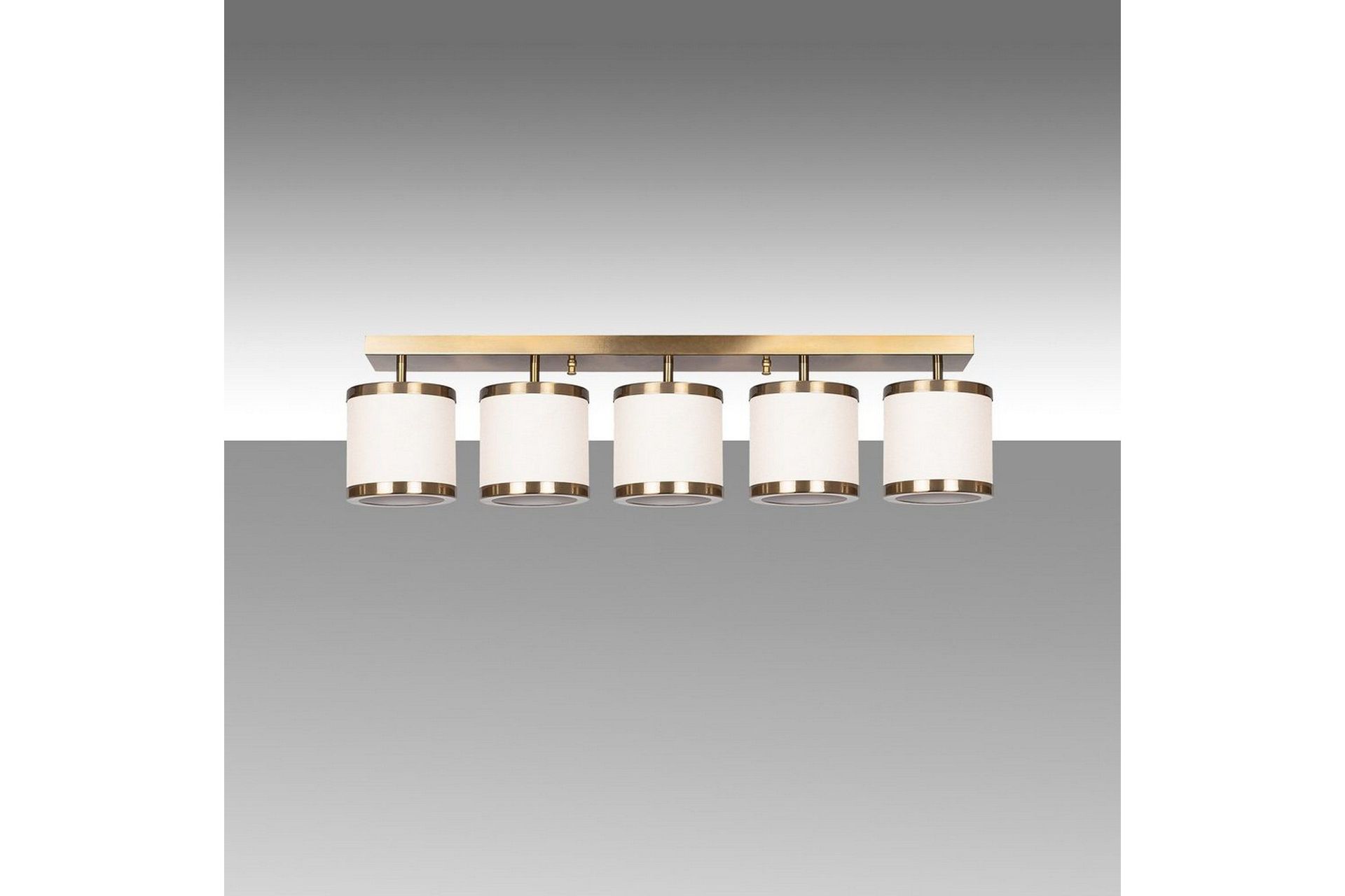 Taklampa Talra Five Vintage - Guld