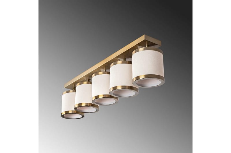 Taklampa Talra Five Vintage - Guld - Belysning - Inomhusbelysning & lampor - Taklampor & takbelysning - Plafond