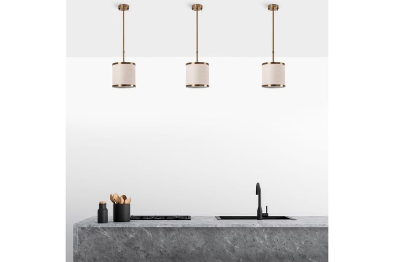 Taklampa Talra Vintage - 20 x 20 x 35 cm - Belysning - Inomhusbelysning & lampor - Taklampor & takbelysning - Kökslampa & pendellampa