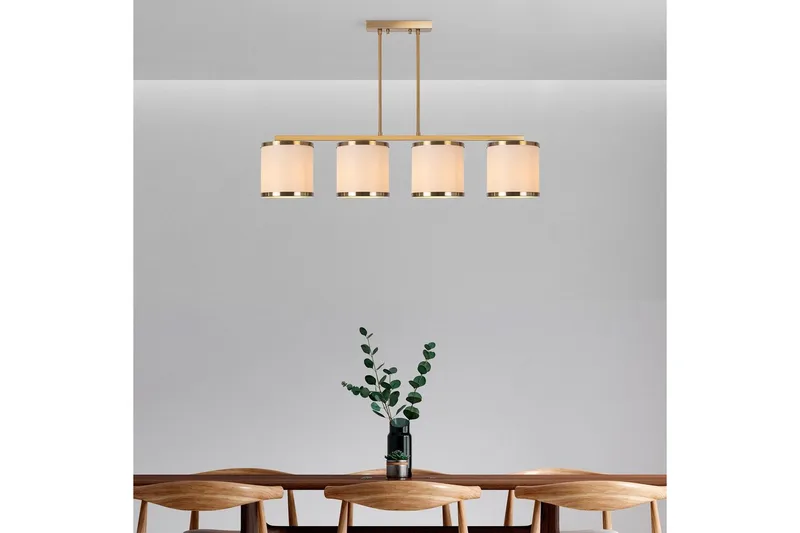 Taklampa Talra Vintage Horizontal - Guld - Belysning - Inomhusbelysning & lampor - Taklampor & takbelysning - Kökslampa & pendellampa