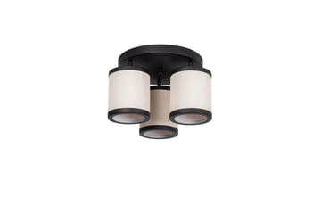 Taklampa Talrayo Svart / Vit - Svart / Vit - Belysning - Inomhusbelysning & lampor - Taklampor & takbelysning - Plafond