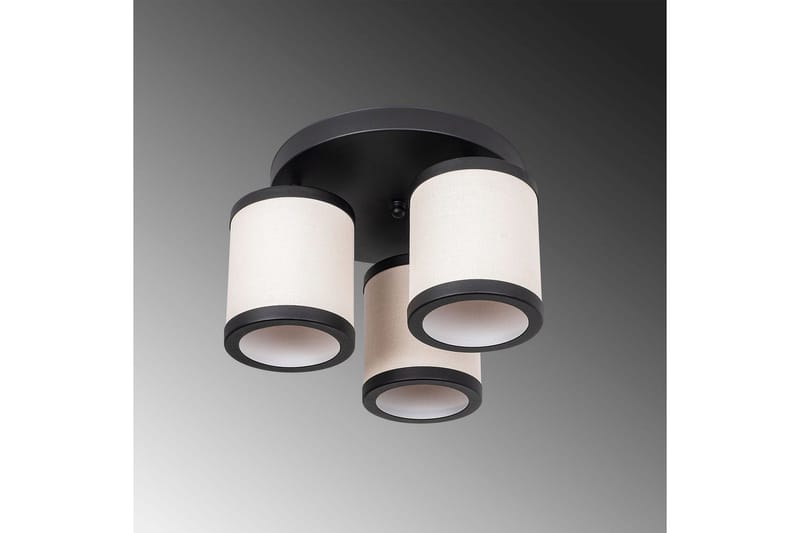 Taklampa Talrayo Svart / Vit - Svart / Vit - Belysning - Inomhusbelysning & lampor - Taklampor & takbelysning - Plafond