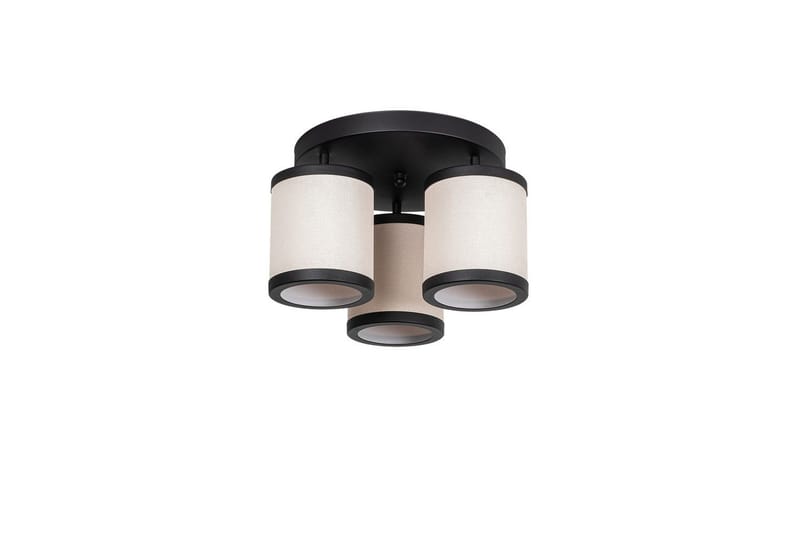 Taklampa Talrayo Svart / Vit - Svart / Vit - Belysning - Inomhusbelysning & lampor - Taklampor & takbelysning - Plafond