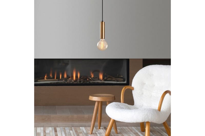 Taklampa Tembra Vintage - Guld - Belysning - Inomhusbelysning & lampor - Taklampor & takbelysning - Kökslampa & pendellampa