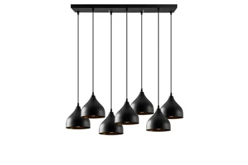 Taklampa Thela Seven Svart - Svart - Belysning - Inomhusbelysning & lampor - Taklampor & takbelysning - Kökslampa & pendellampa