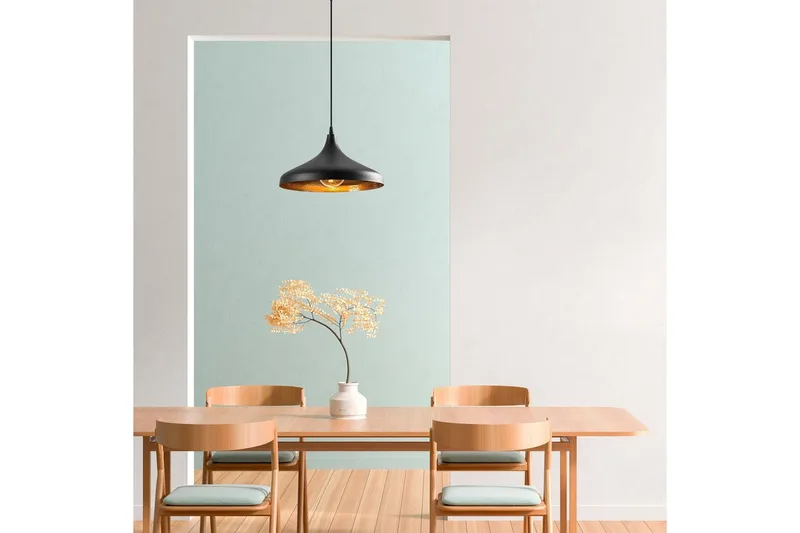 Taklampa Thela Sudarge Svart - Svart - Belysning - Inomhusbelysning & lampor - Taklampor & takbelysning - Kökslampa & pendellampa