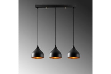 Taklampa Thela Triple Svart - Svart - Belysning - Inomhusbelysning & lampor - Taklampor & takbelysning - Kökslampa & pendellampa