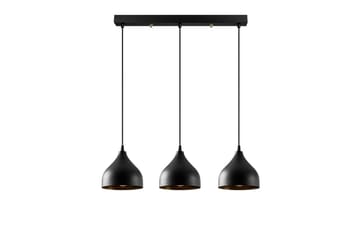 Taklampa Thela Triple Svart - Svart - Belysning - Inomhusbelysning & lampor - Taklampor & takbelysning - Kökslampa & pendellampa