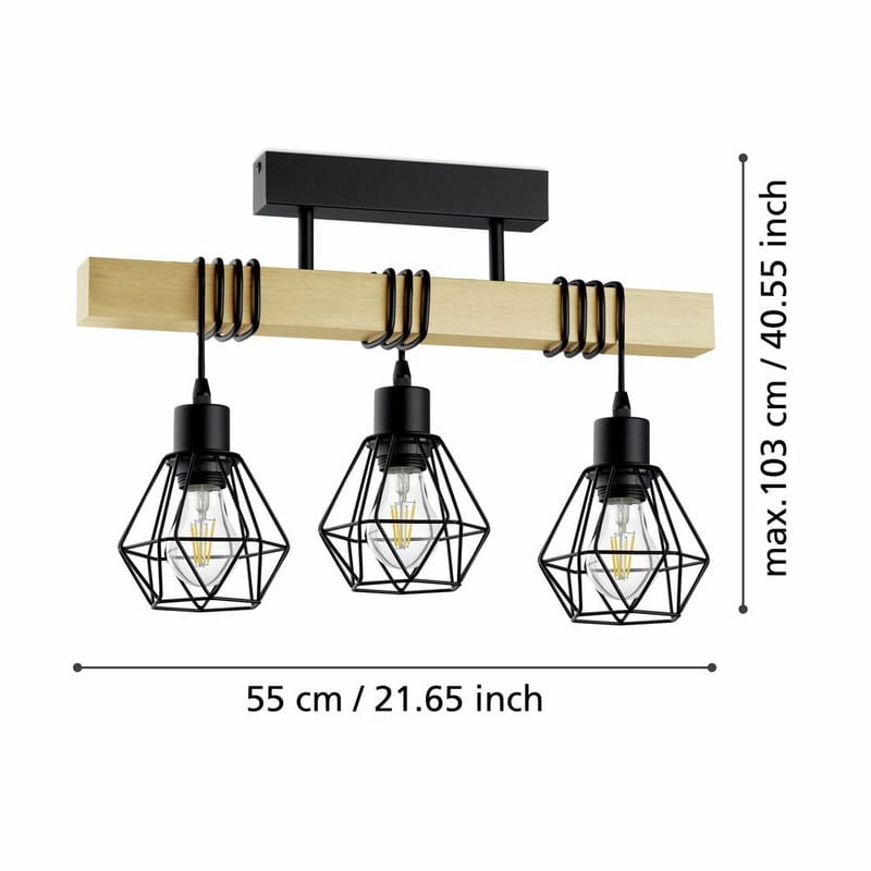 Taklampa Townshend - 20 cm - Belysning - Inomhusbelysning & lampor - Taklampor & takbelysning - Plafond