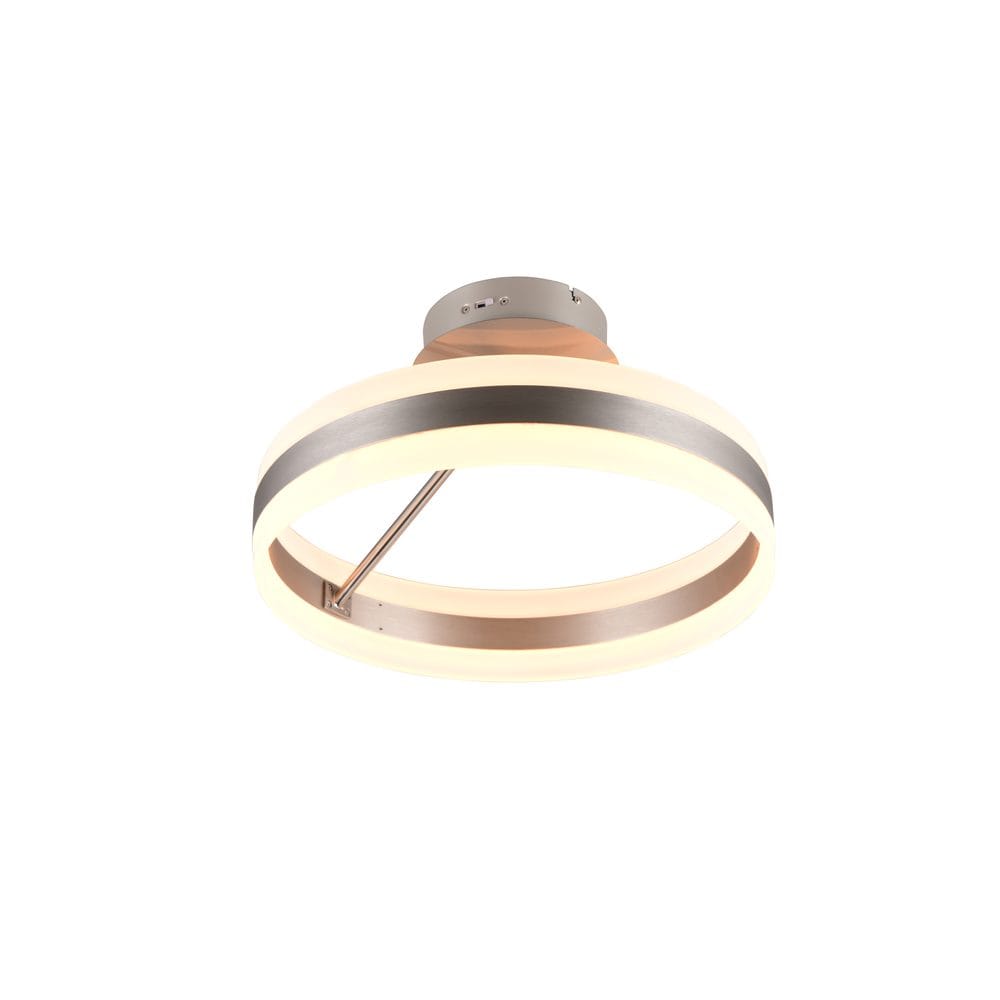 Taklampa TRIO Dios - Borstad Stål