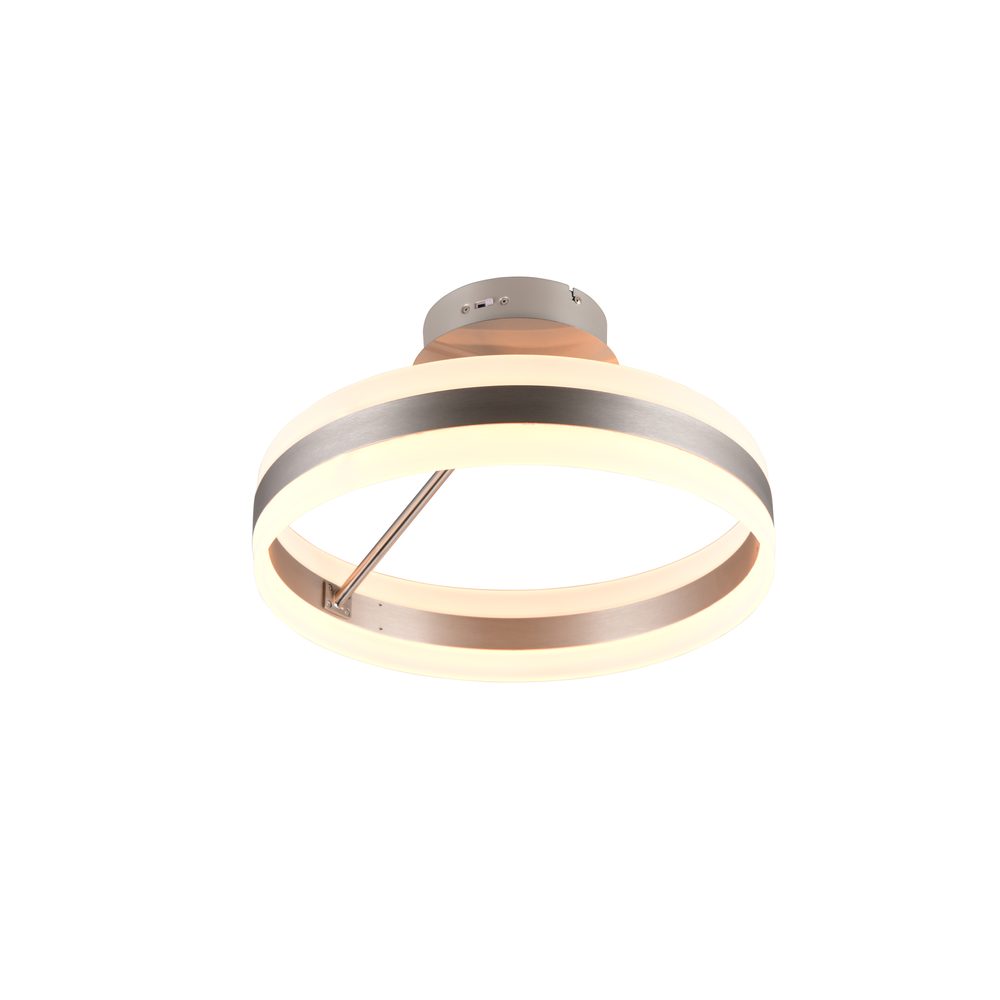 Taklampa TRIO Dios - Borstad Stål