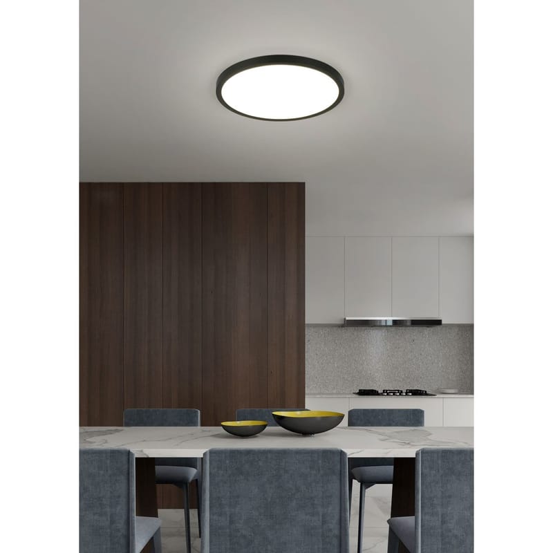 Taklampa TRIO Draco - 40 cm, Mattsvart - Belysning - Inomhusbelysning & lampor - Taklampor & takbelysning - Plafond