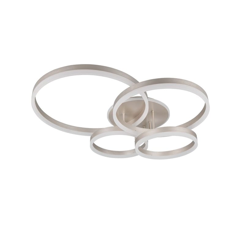 Taklampa TRIO Drake - Borstad Stål - Belysning - Inomhusbelysning & lampor - Taklampor & takbelysning - Plafond