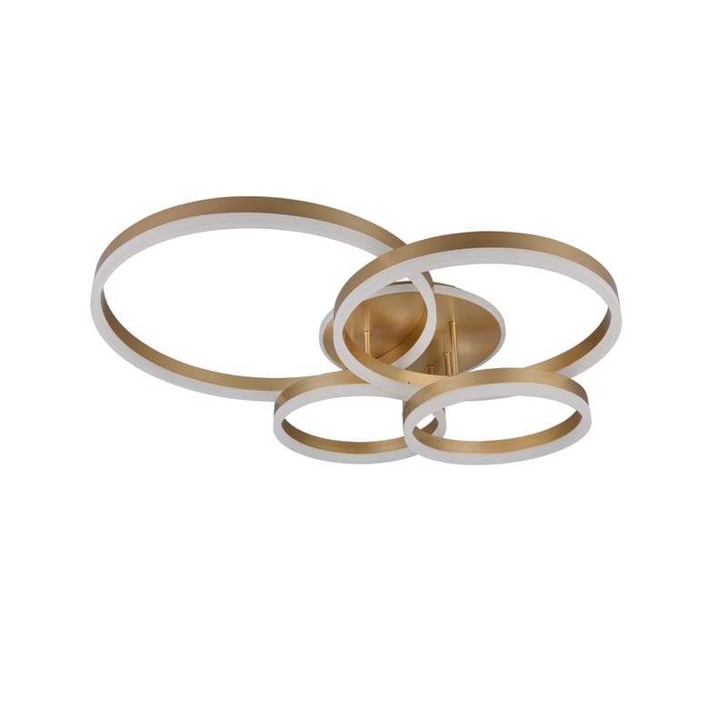 Taklampa TRIO Drake - Guld - Belysning - Inomhusbelysning & lampor - Taklampor & takbelysning - Plafond