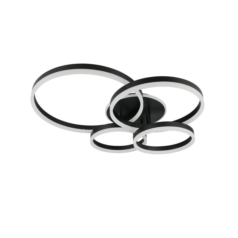 Taklampa TRIO Drake - Mattsvart - Belysning - Inomhusbelysning & lampor - Taklampor & takbelysning - Plafond