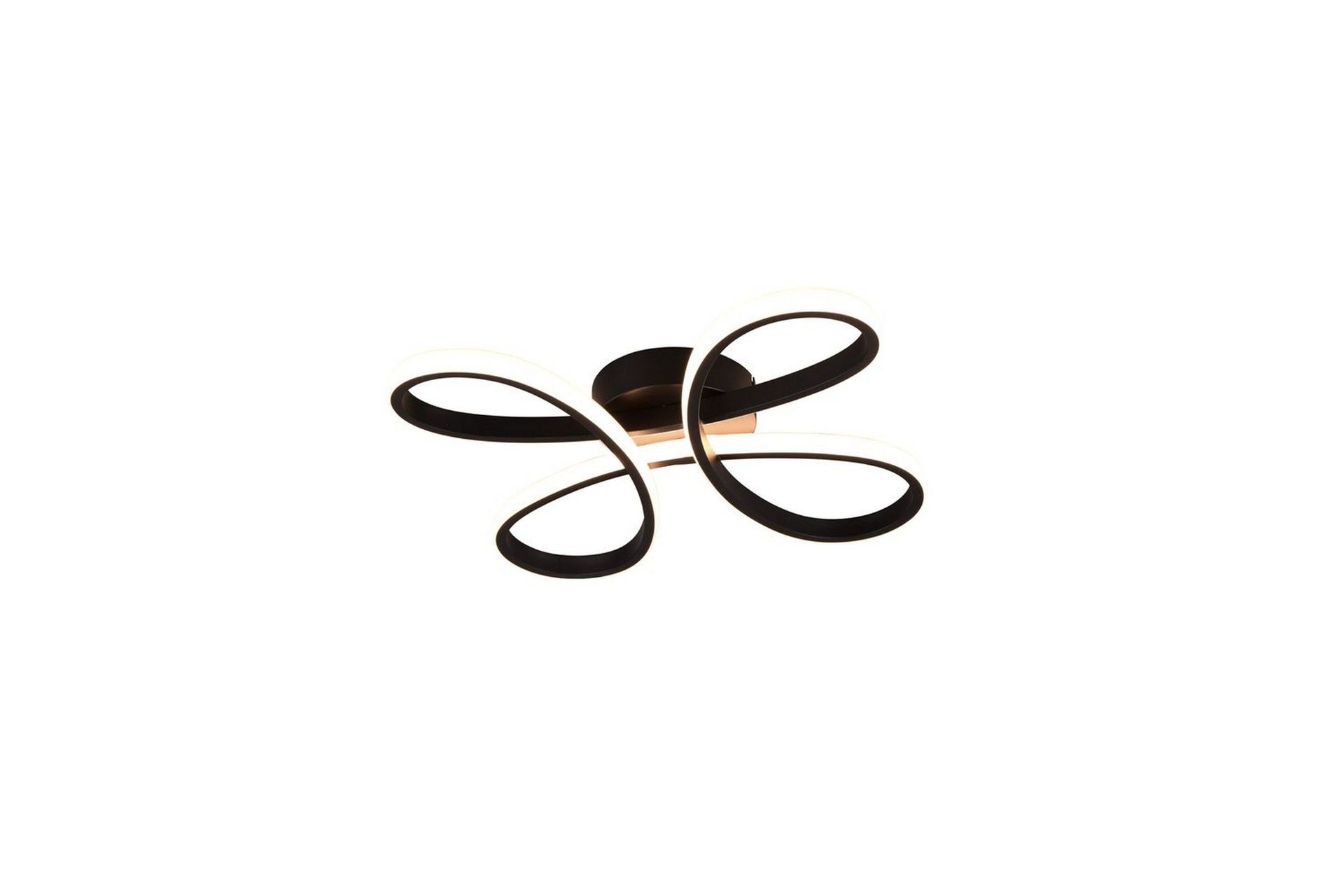 Taklampa TRIO Fly 40 cm, Mattsvart - 40 cm, Mattsvart