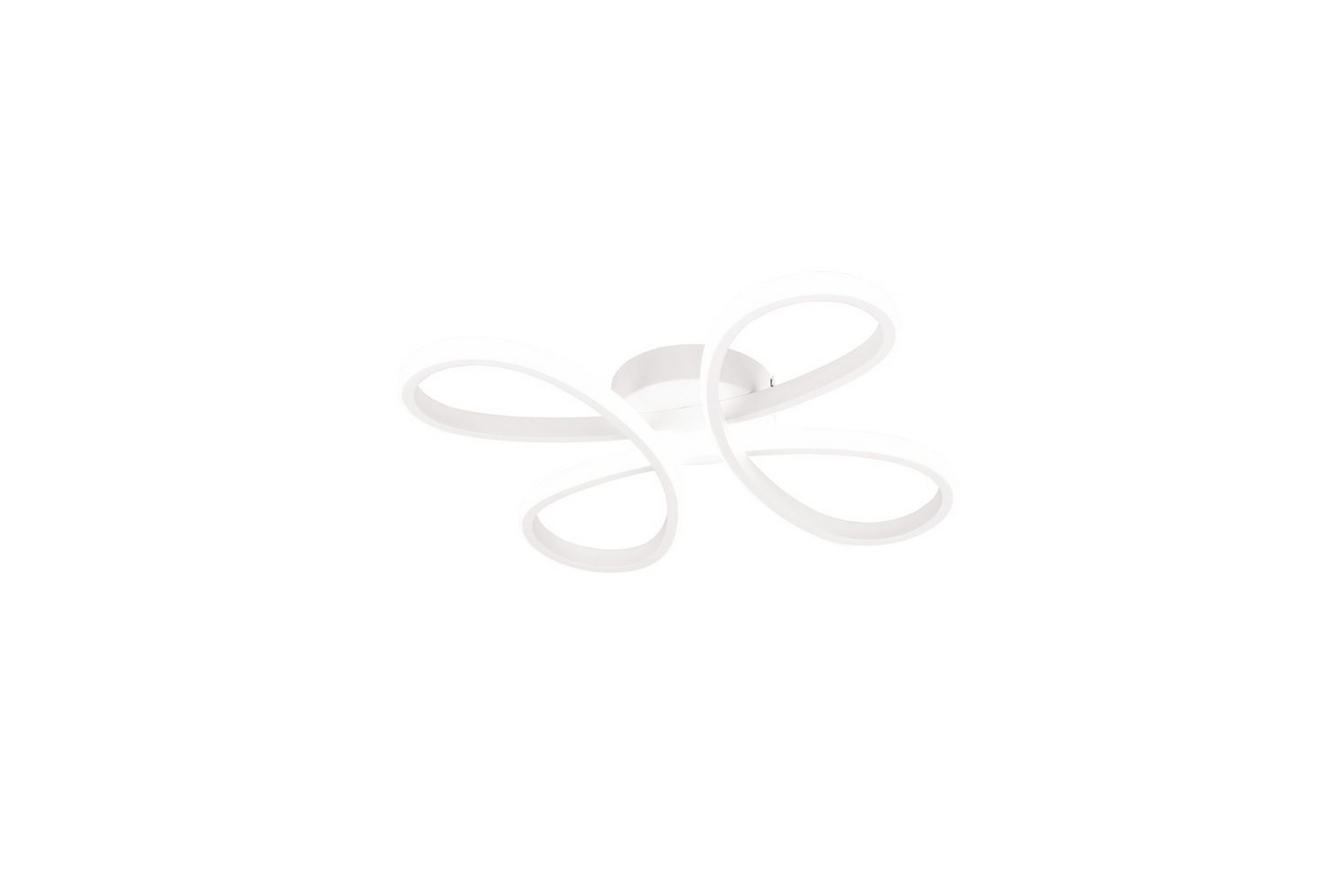 Taklampa TRIO Fly 40 cm, Mattvit - 40 cm, Mattvit