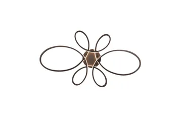 Taklampa TRIO Fly 83 cm, Mattsvart - 83 cm, Mattsvart - Belysning - Inomhusbelysning & lampor - Taklampor & takbelysning - Plafond