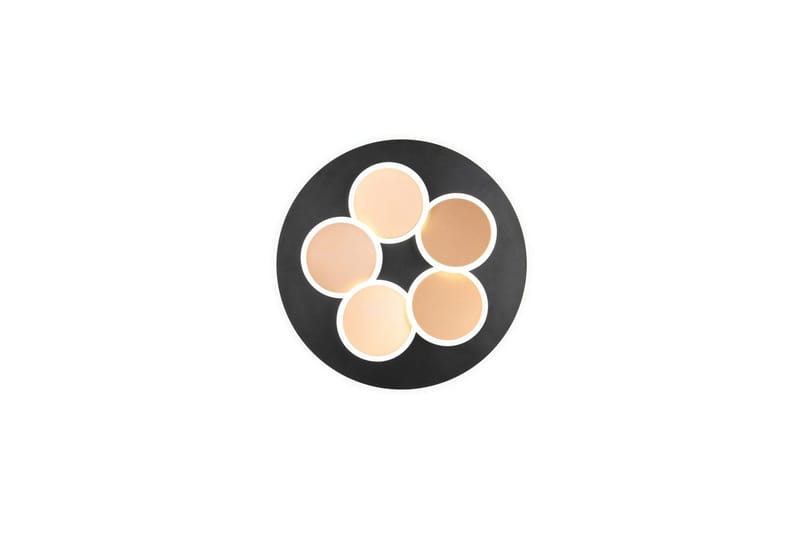 Taklampa TRIO Mandala Mattsvart/guld - Mattsvart/guld - Belysning - Inomhusbelysning & lampor - Taklampor & takbelysning - Plafond