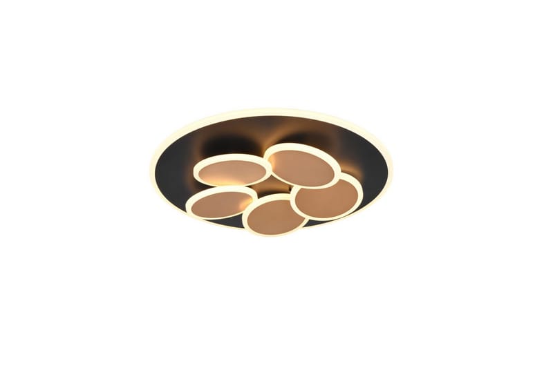 Taklampa TRIO Mandala Mattsvart/guld - Mattsvart/guld - Belysning - Inomhusbelysning & lampor - Taklampor & takbelysning - Plafond