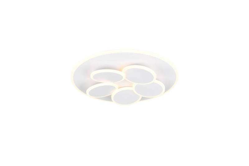 Taklampa TRIO Mandala Mattvit, Mattvit