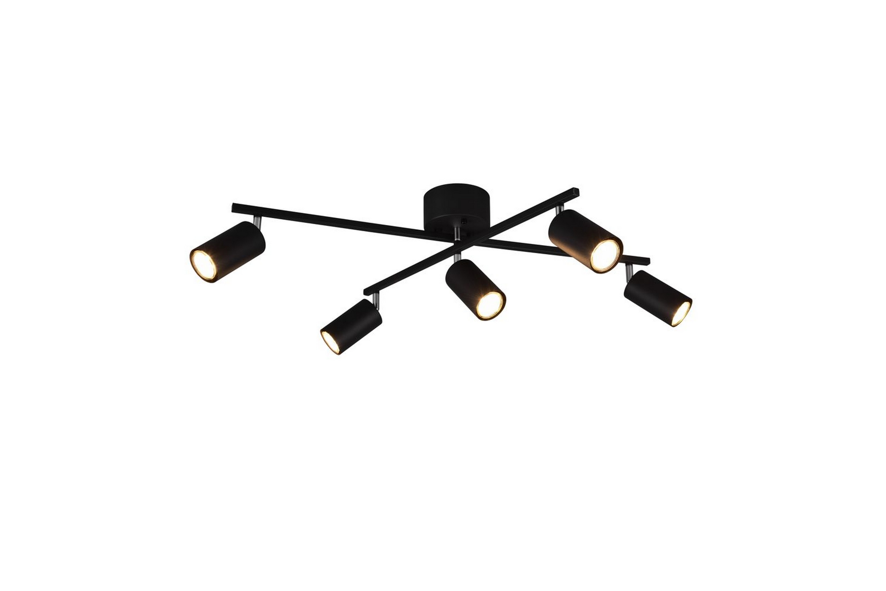 Taklampa TRIO Marlina Mattsvart - Mattsvart