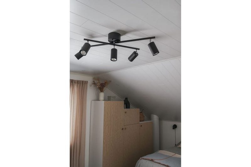 Taklampa TRIO Marlina Mattsvart - Mattsvart - Belysning - Inomhusbelysning & lampor - Taklampor & takbelysning - Plafond