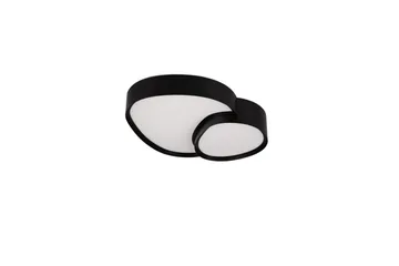 Taklampa TRIO Rise 43 cm, Mattsvart - 43 cm, Mattsvart - Belysning - Inomhusbelysning & lampor - Taklampor & takbelysning - Plafond