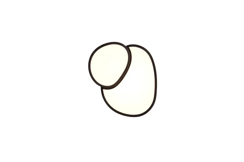 Taklampa TRIO Rise 43 cm, Mattsvart - 43 cm, Mattsvart - Belysning - Inomhusbelysning & lampor - Taklampor & takbelysning - Plafond