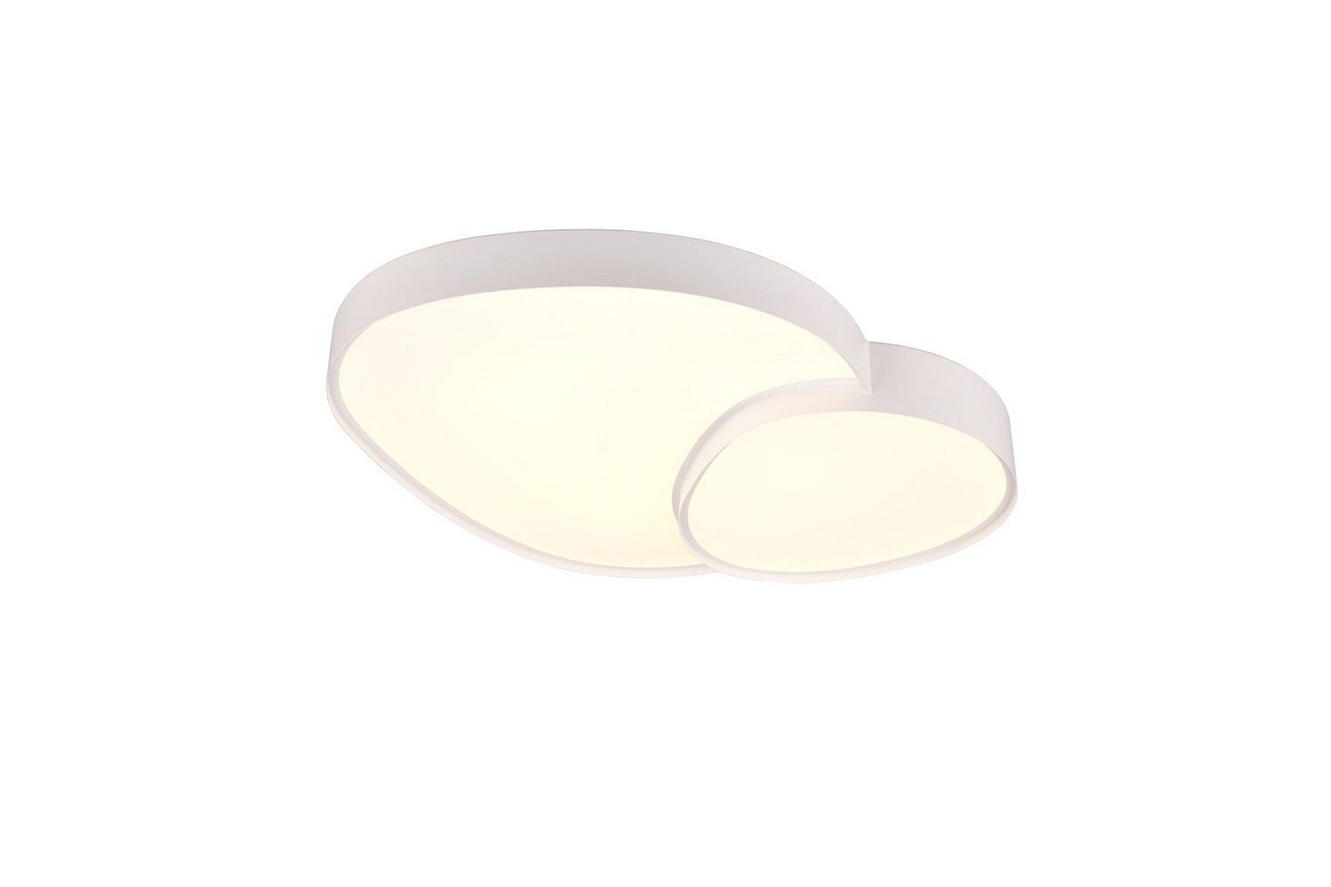 Taklampa TRIO Rise 77 cm, Mattvit - 77 cm, Mattvit