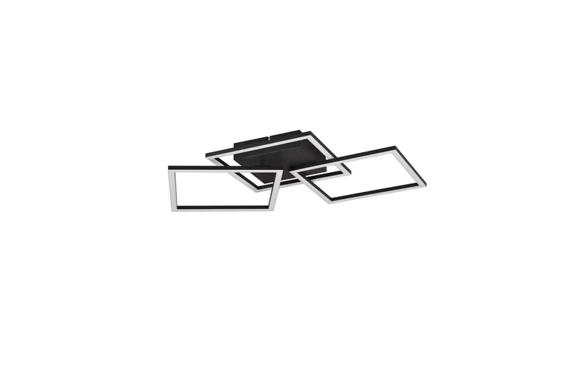 Taklampa TRIO Trail 3-del, Mattsvart - 3-del, Mattsvart - Belysning - Inomhusbelysning & lampor - Taklampor & takbelysning - Plafond