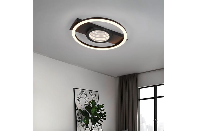 Taklampa TRIO Wheeler Fyrkant, Mattsvart - Fyrkant, Mattsvart - Belysning - Inomhusbelysning & lampor - Taklampor & takbelysning - Plafond