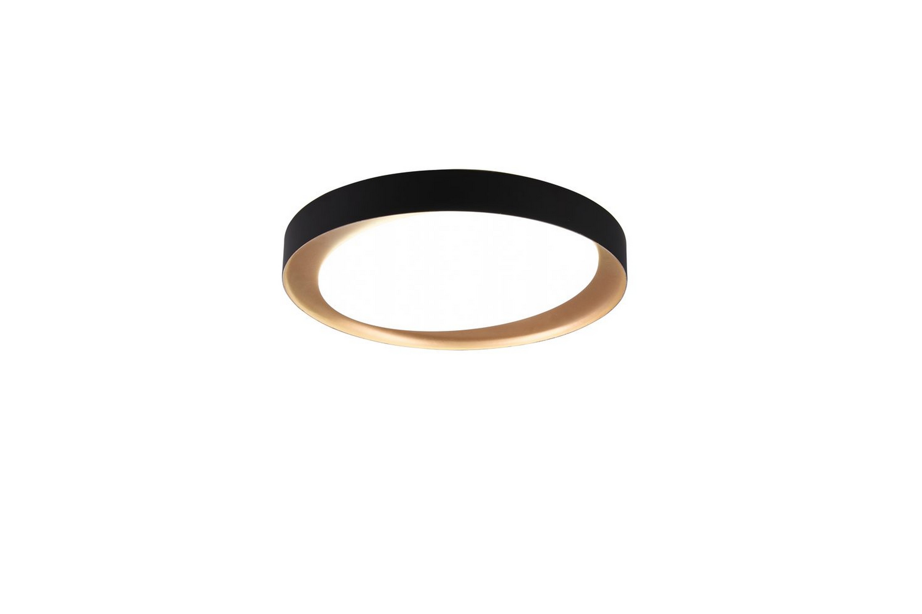 Taklampa TRIO Zeta Svart/guld - Svart/guld