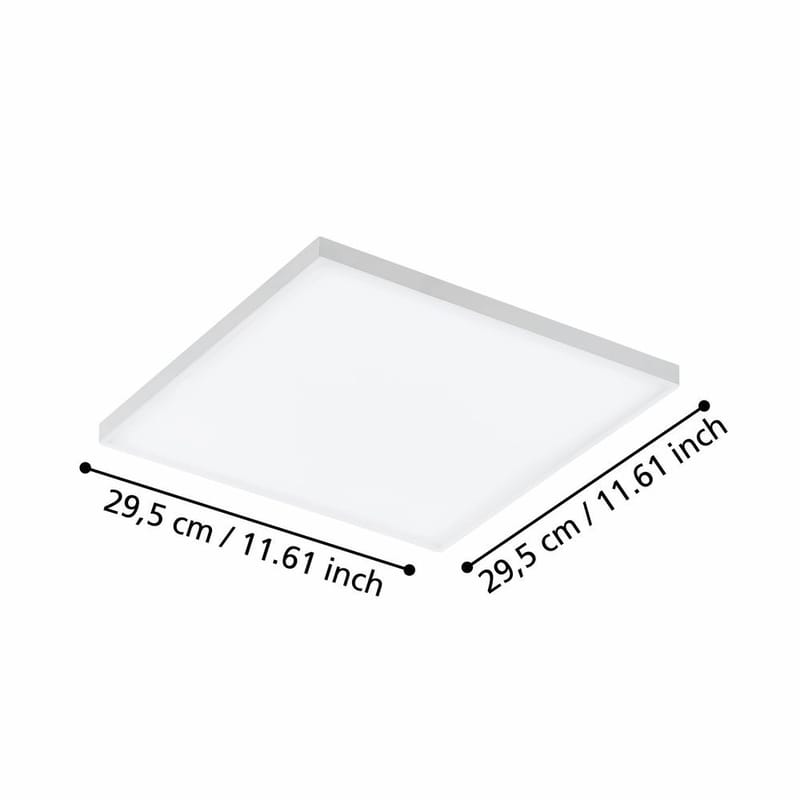 Taklampa Turcona - 300x300 mm - Belysning - Inomhusbelysning & lampor - Taklampor & takbelysning - Plafond