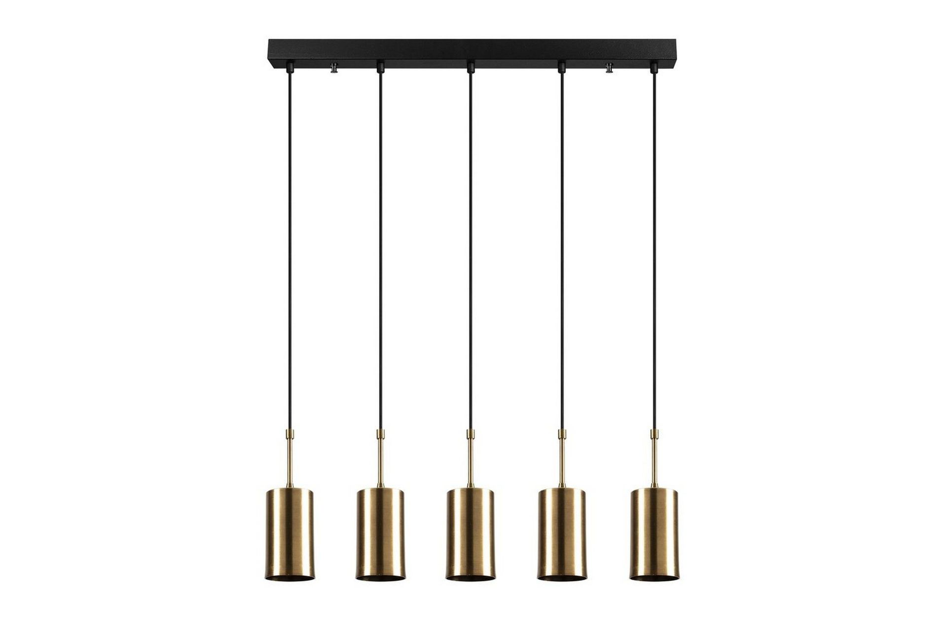 Taklampa Tyrel Rany / Svart Fem Soklar - Fem Soklar