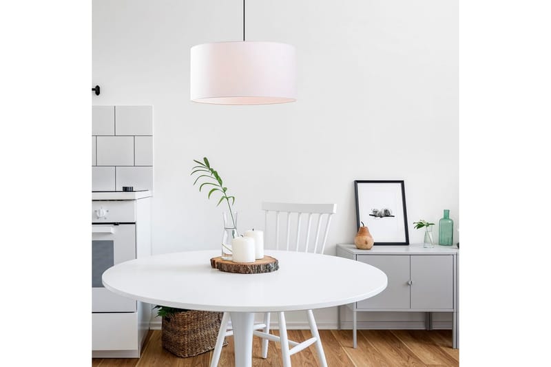 Taklampa Umber Vit - 50 x 50 cm - Belysning - Inomhusbelysning & lampor - Taklampor & takbelysning - Kökslampa & pendellampa