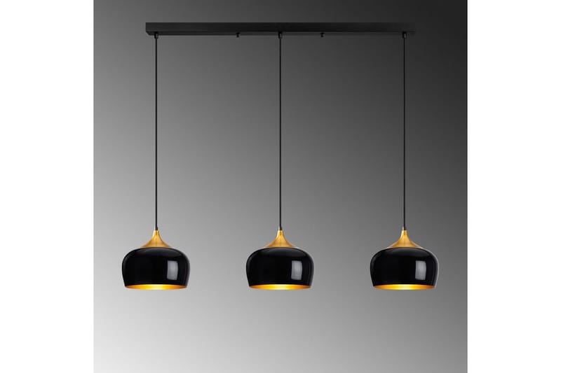 Taklampa Valen Svart - Svart - Belysning - Inomhusbelysning & lampor - Taklampor & takbelysning - Kökslampa & pendellampa