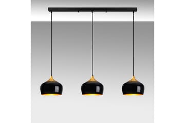 Taklampa Valen Svart - Svart - Belysning - Inomhusbelysning & lampor - Taklampor & takbelysning - Kökslampa & pendellampa