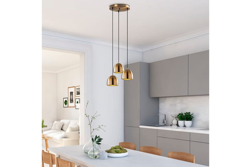 Taklampa Venor Rund Vintage - Koppar - Belysning - Inomhusbelysning & lampor - Taklampor & takbelysning - Kökslampa & pendellampa